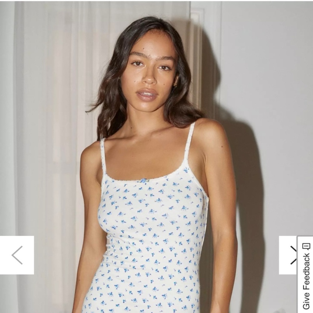 Out From Under Sweet Dreams Floral Mini Dress in a size S